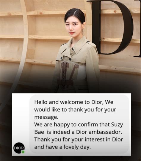 Suzy, who used to be mocked as Dior’s “Messenger  